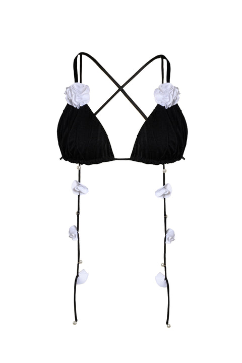 Fleur Top Black