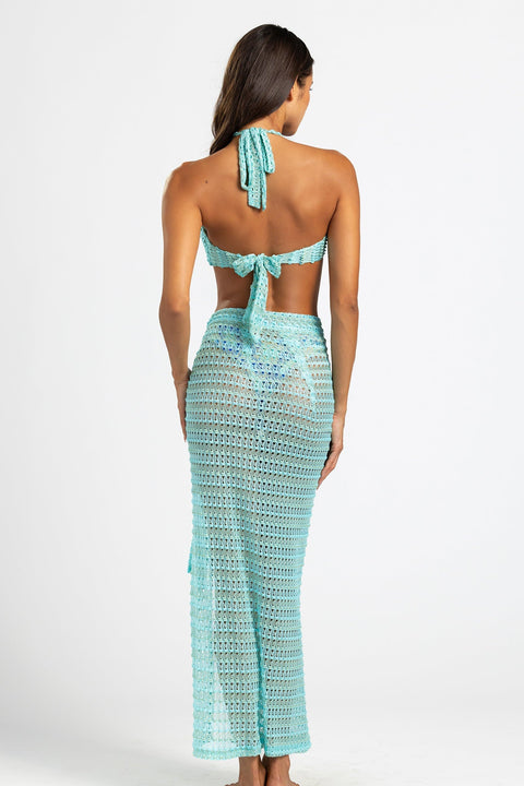 Camden Wrap Top - Frozen